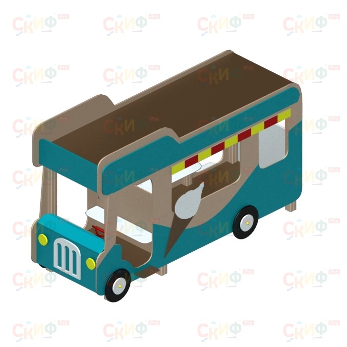 Беседка Автобус - мороженое МФ 151